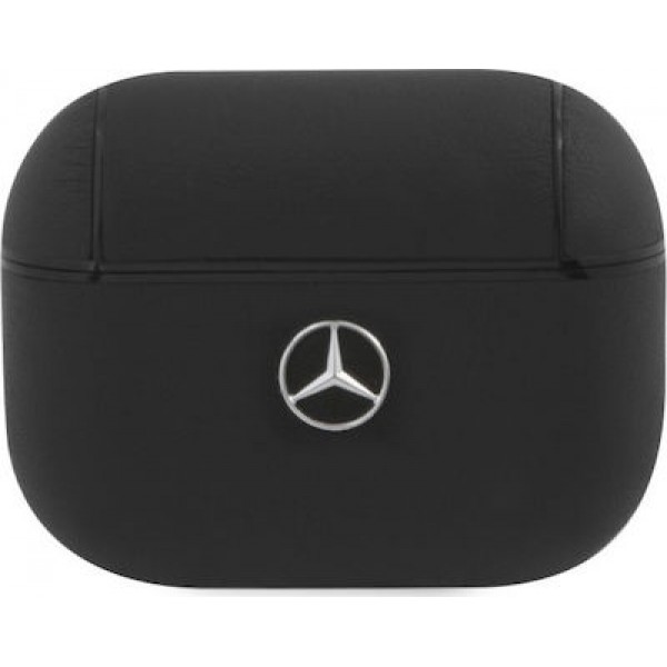 Mercedes-Benz Leather Case Black (Apple AirPods)